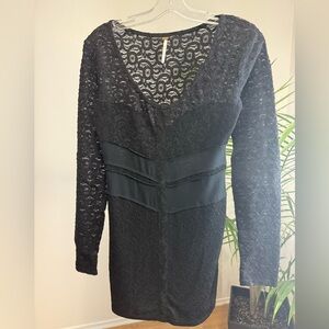 Free People mini lace dress